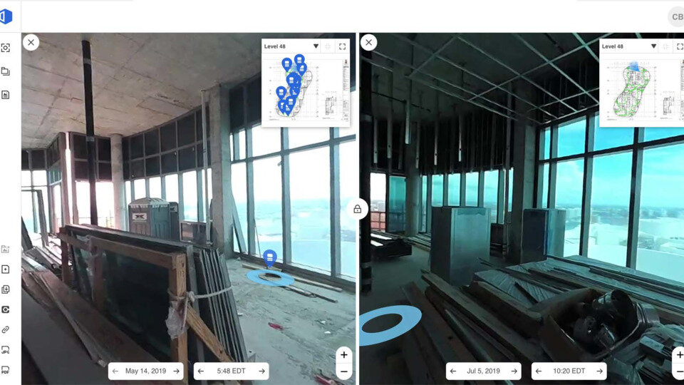  Through the use of OpenSpace, Suffolk Construction can easily record project data that can be shared with other stakeholders. SUFFOLK CONSTRUCTION 