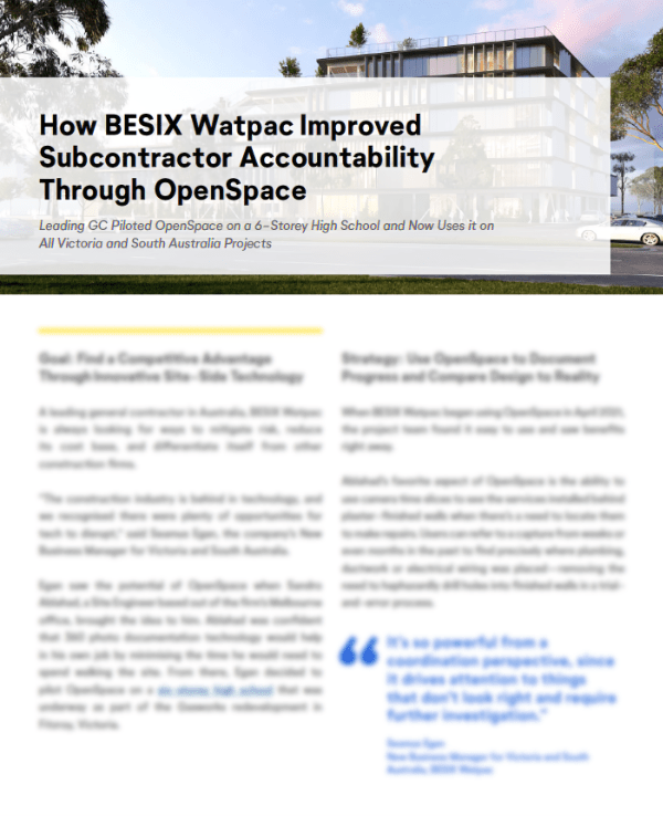 BESIX Watpac Case Study