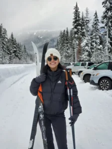 Anna Cross Country Skiing
