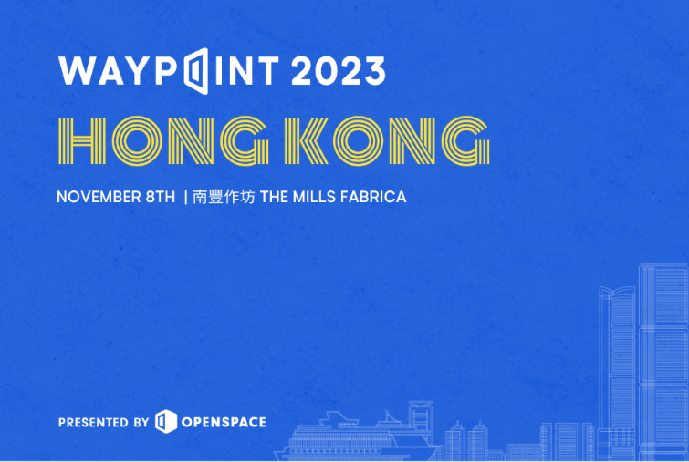Waypoint Hong Kong 2023 event banner