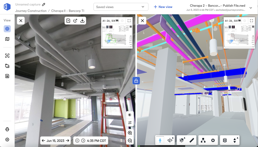 OpenSpace BIM Compare Feature