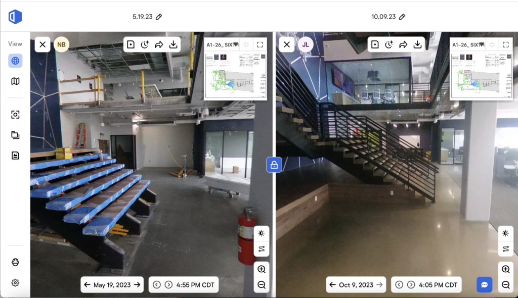 OpenSpace - Side by Side Comparison