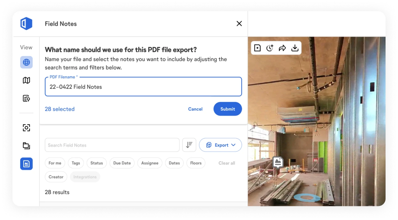 OpenSpace Field Notes