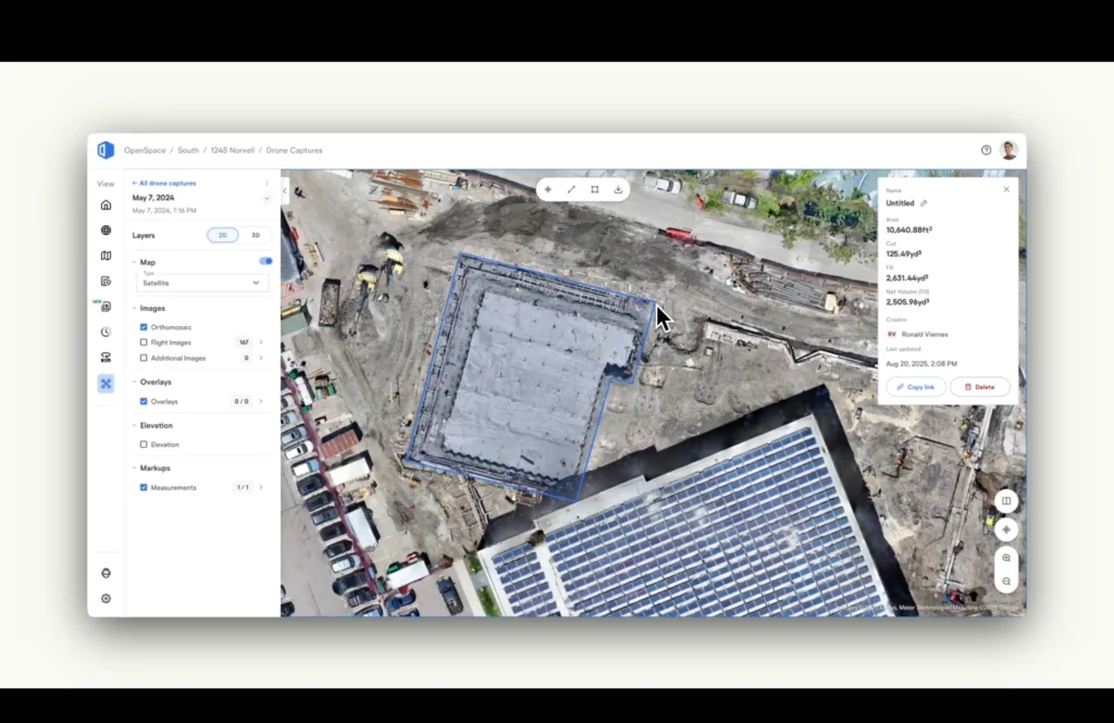 Screenshot of OpenSpace Air